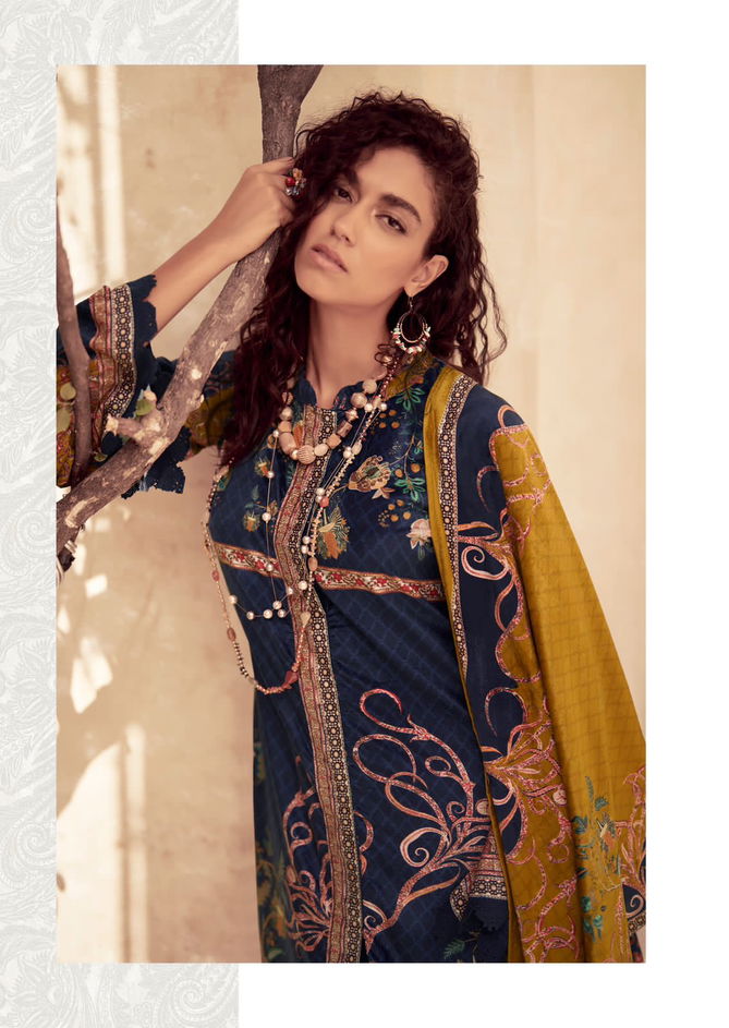 Izahar Velvet Digital Print Designer Pakistani Suits Catalog